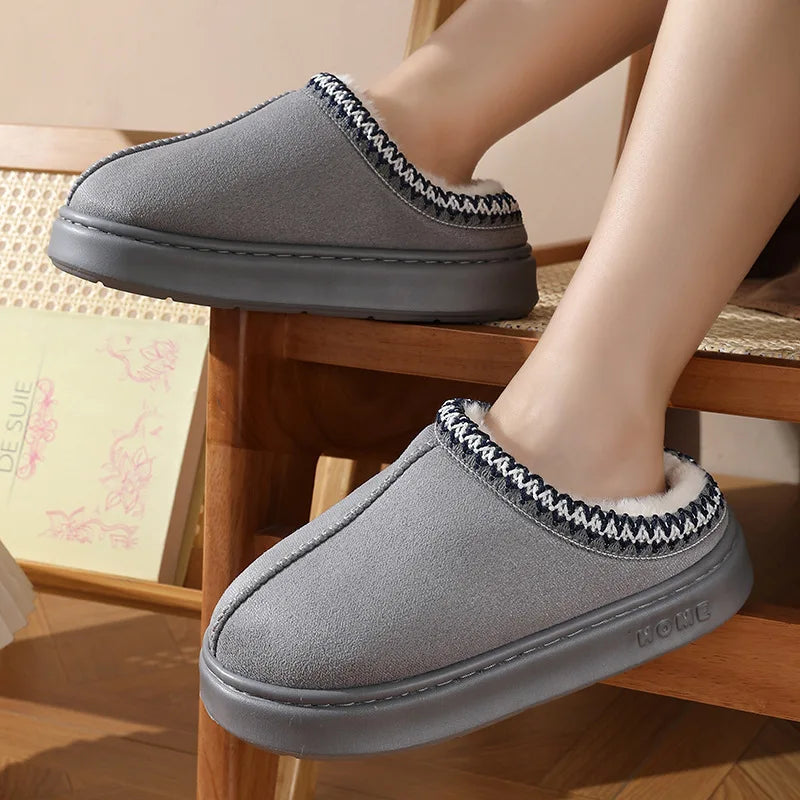 Chaussons d'intérieur en suédine – vue 8