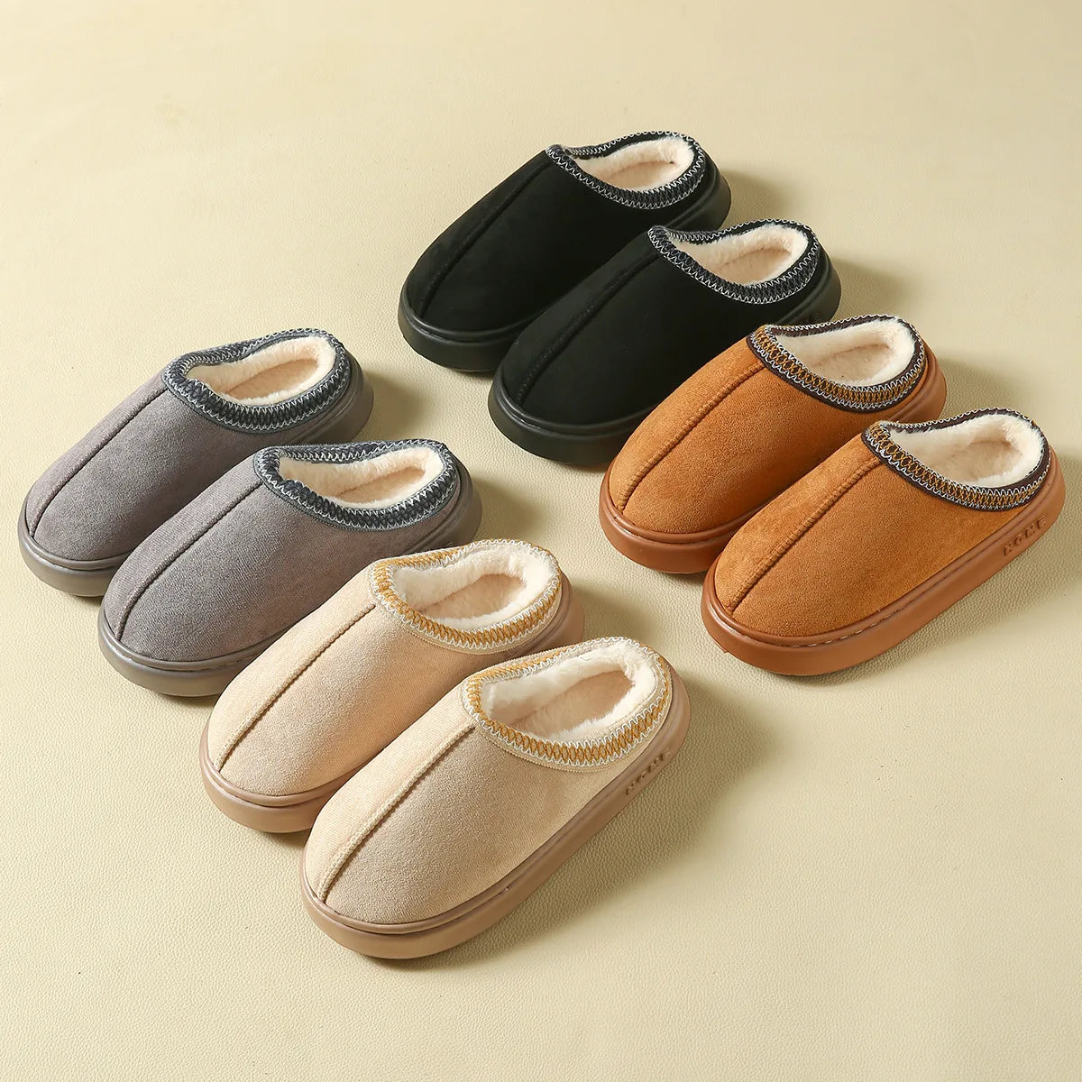 Chaussons d'intérieur en suédine – vue 4