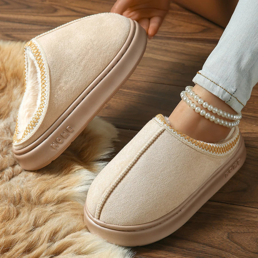 Chaussons d'intérieur en suédine – vue 2