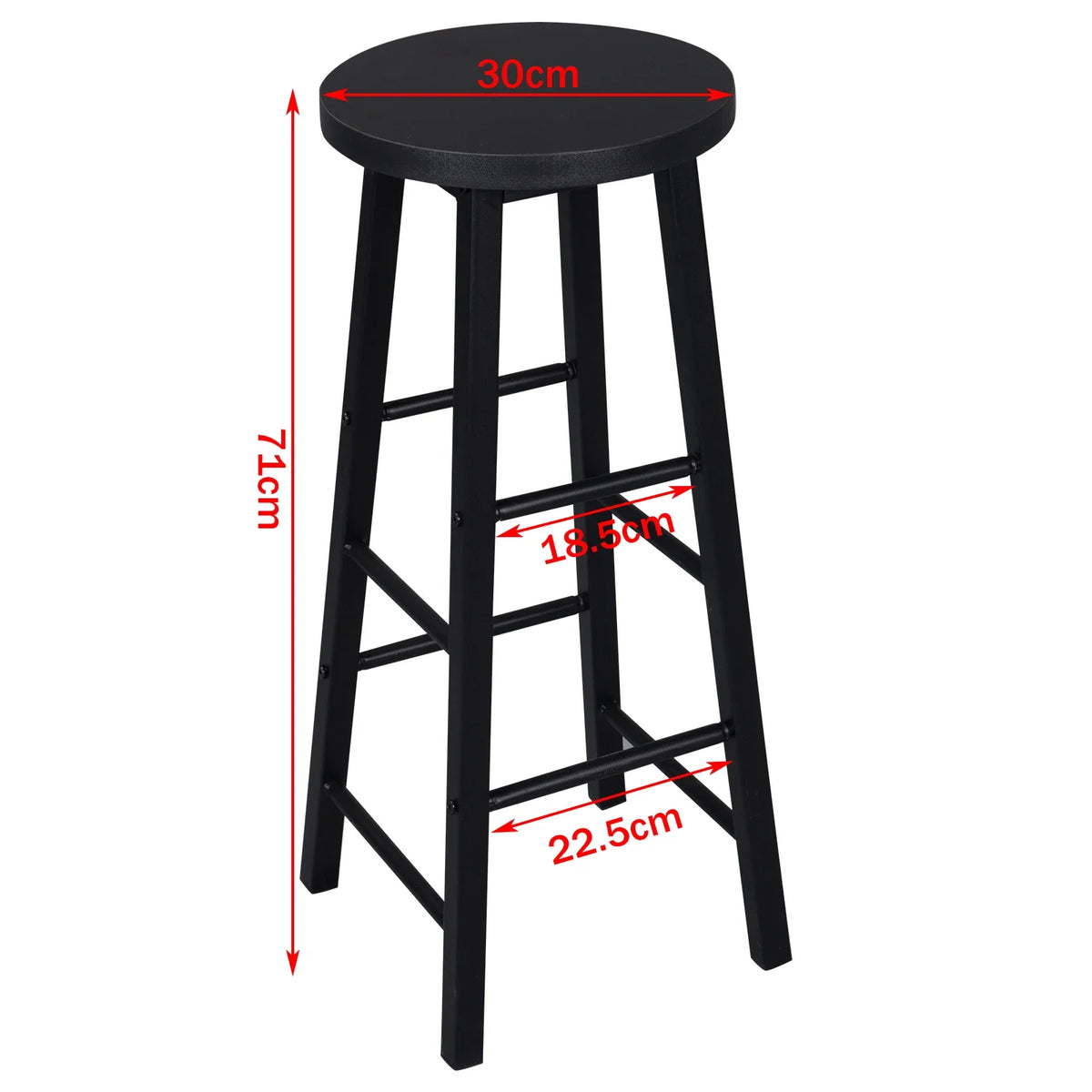 Tabourets de bar industriels – vue 6
