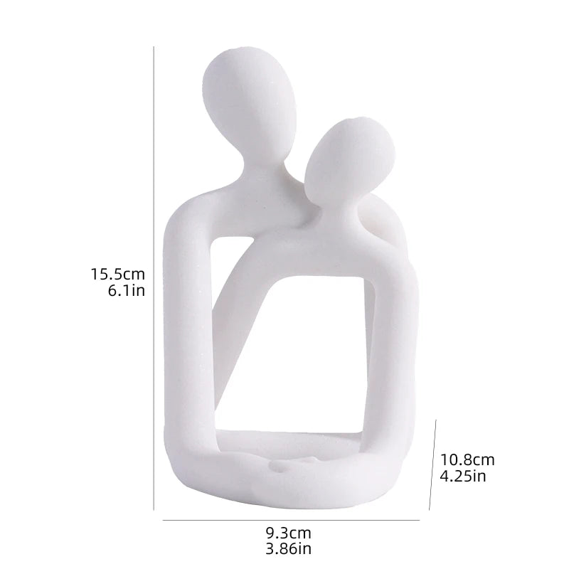 Support de téléphone couple enlacé – vue 6