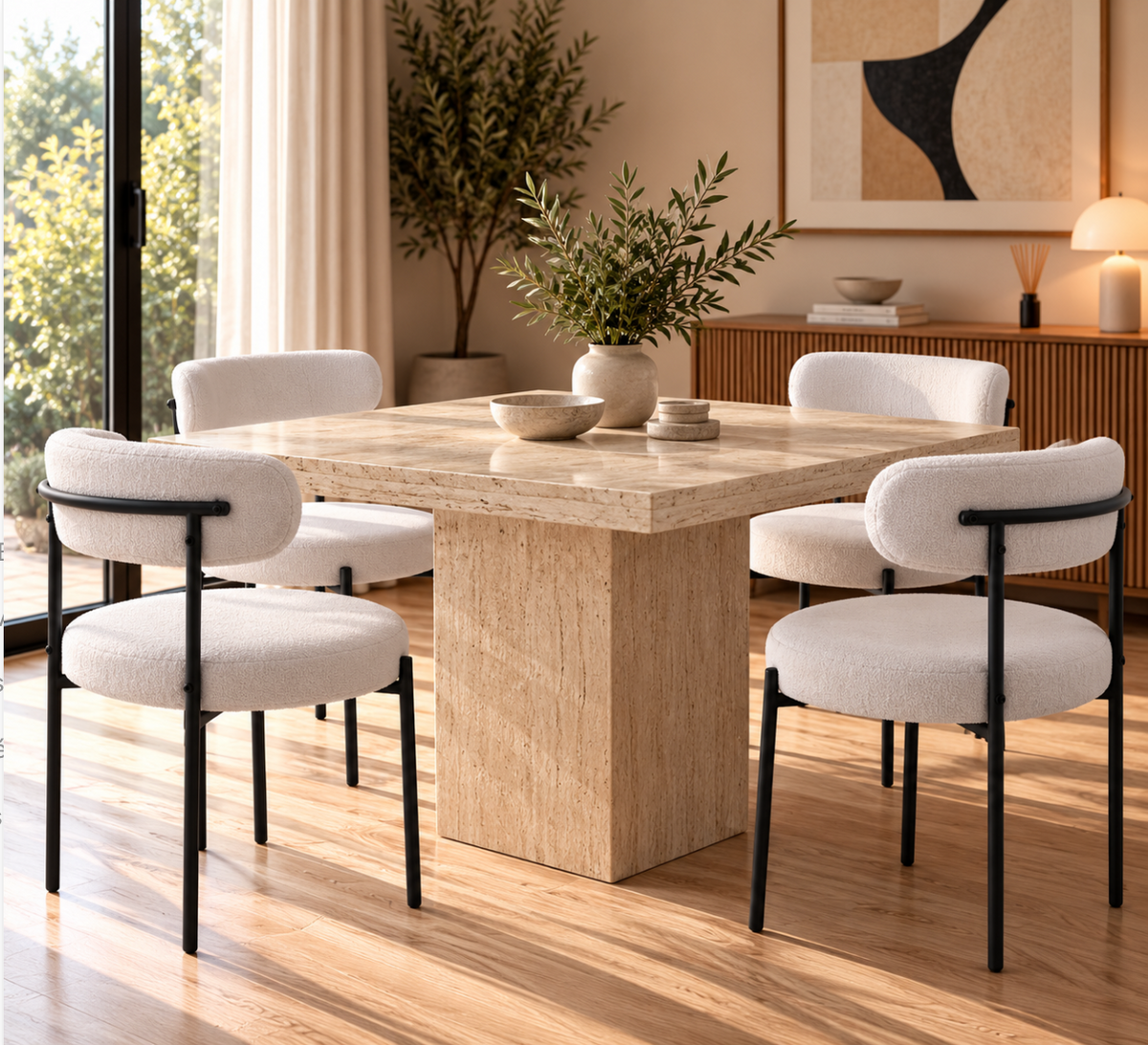 Chaises Teddy Bouclé – vue 4