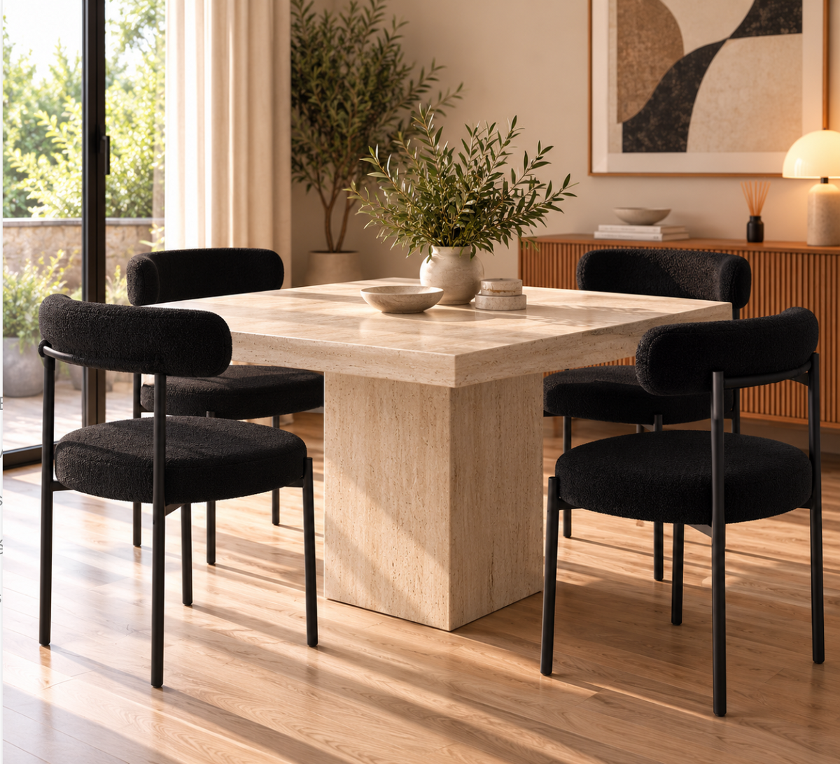 Chaises Teddy Bouclé – vue 6