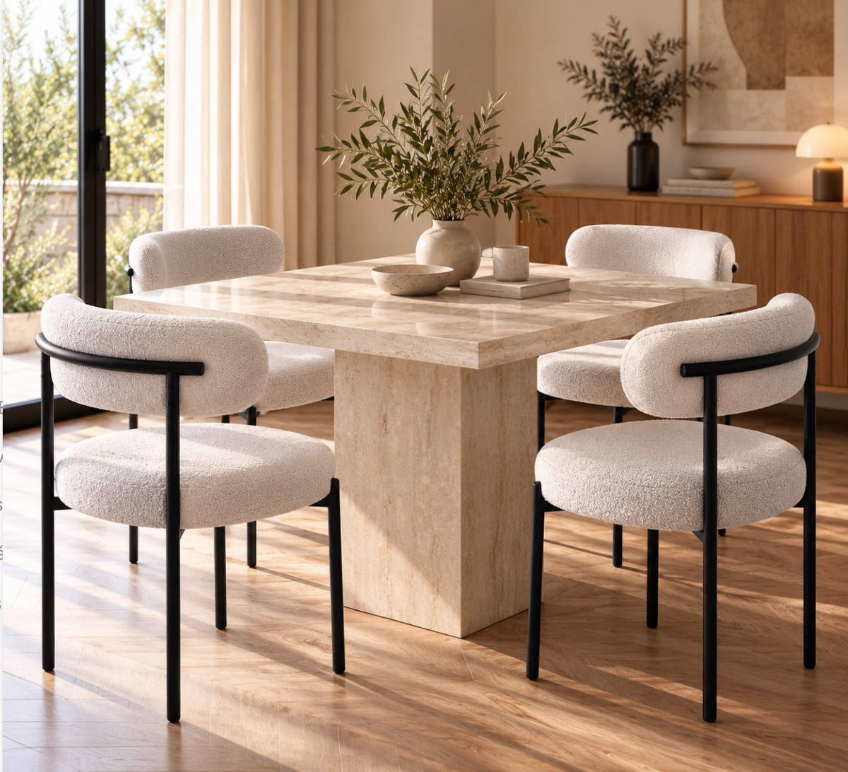 Chaises Teddy Bouclé – vue 5