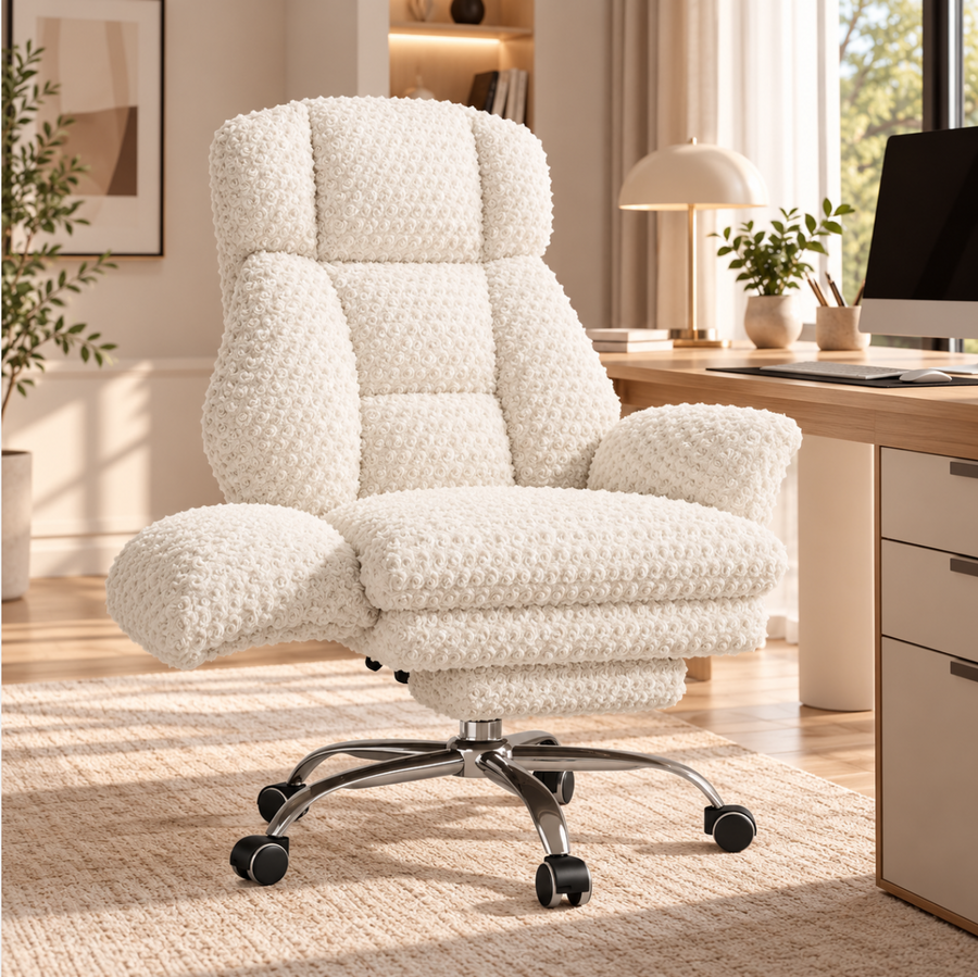 Fauteuil de Bureau Ergonomique avec Repose-Pieds – vue 2