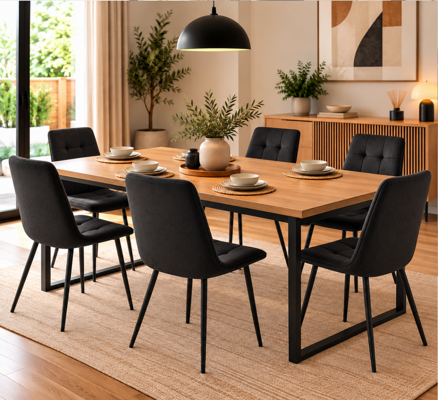 Chaises Velours Moderne