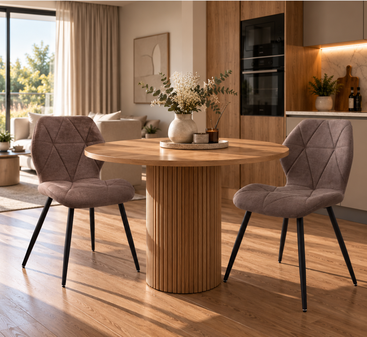Chaises en lin – vue 10