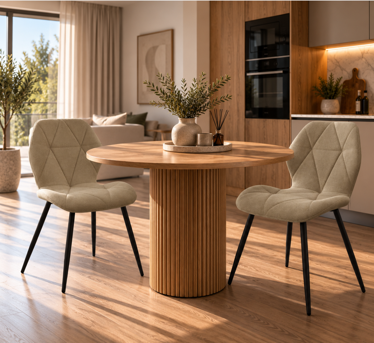 Chaises en lin – vue 11