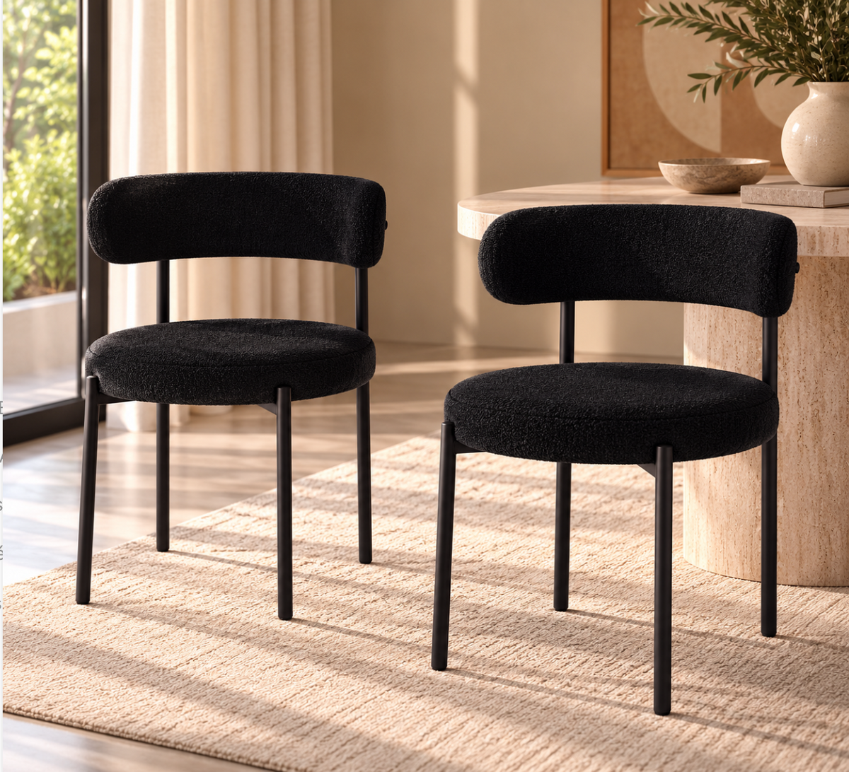 Chaises Teddy Bouclé – vue 9