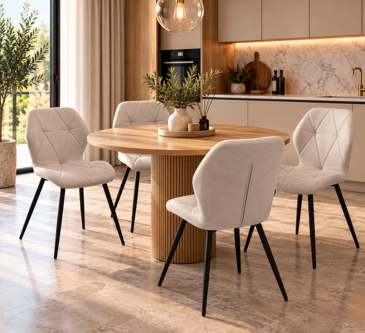 Chaises en lin – vue 5
