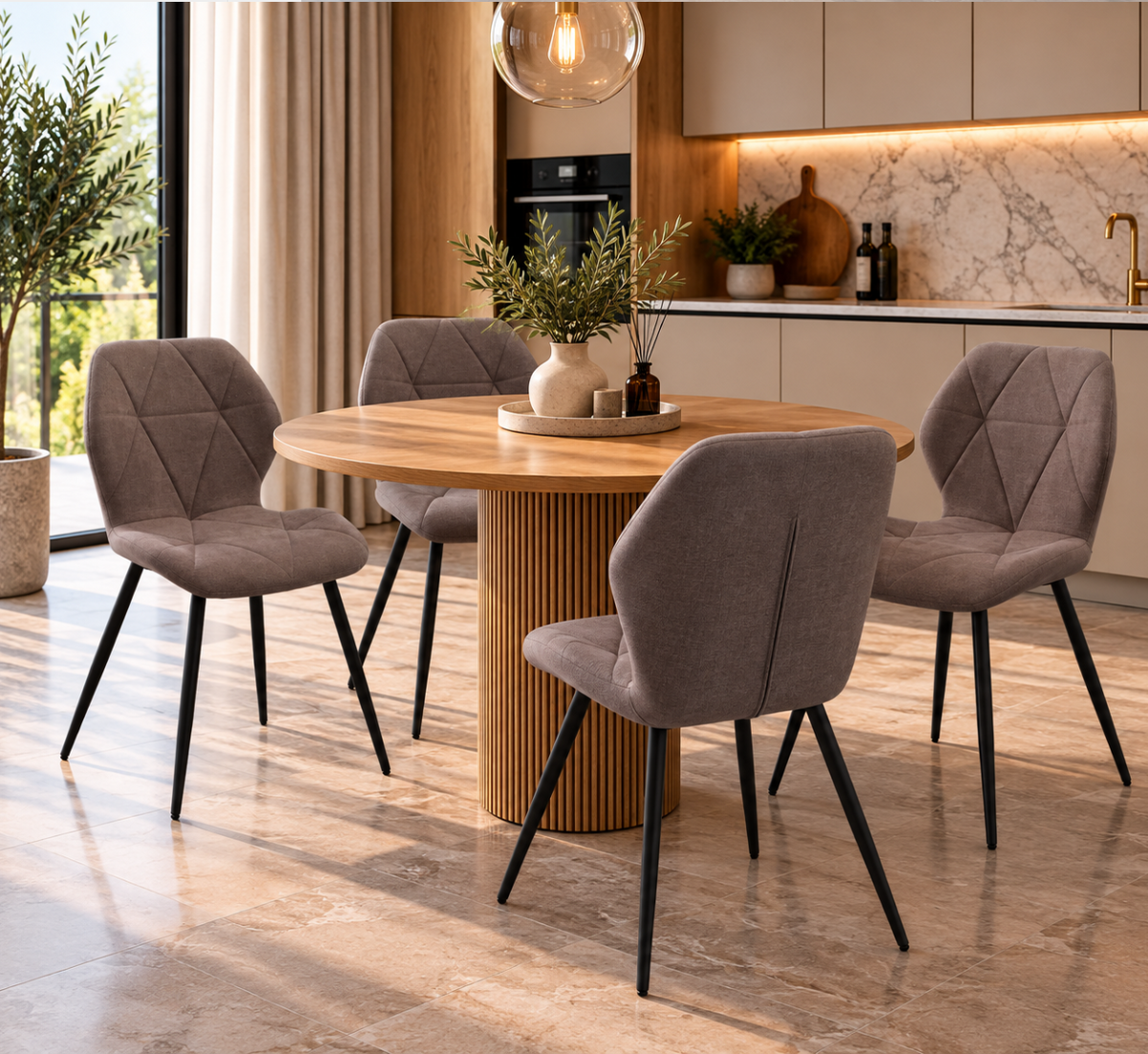 Chaises en lin – vue 6