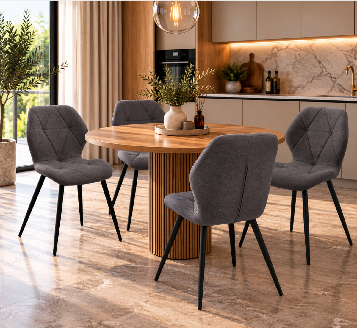 Chaises en lin – vue 8